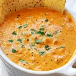 Homemade Chilis Skillet Queso Recipe: Copycat Slow Cooker Cheese Dip photo