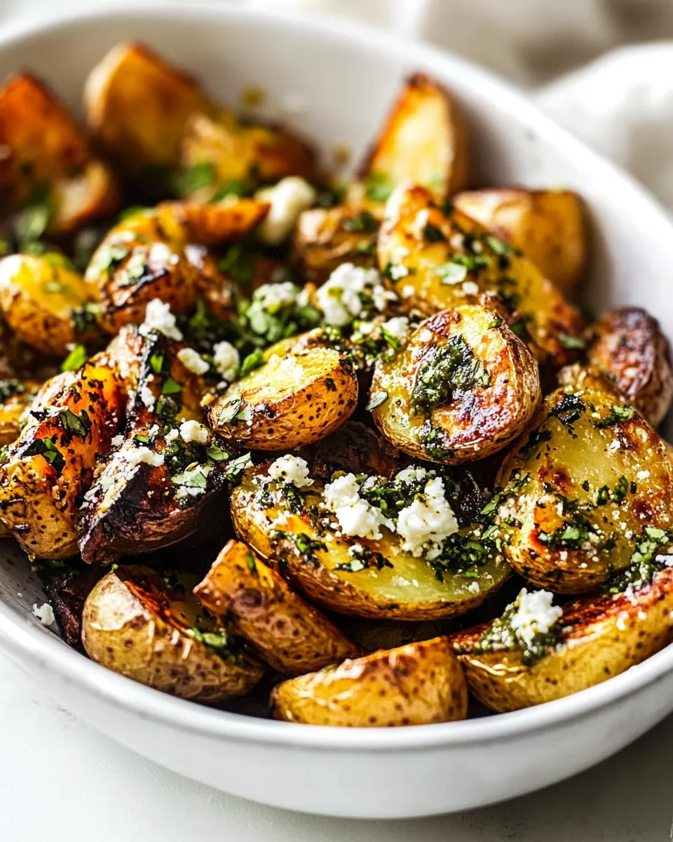 Homemade Chimichurri Roasted Potatoes photo