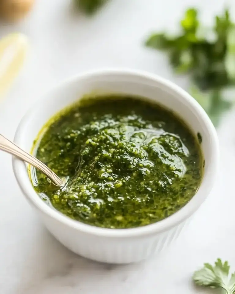 Homemade Chimichurri Sauce Recipe photo