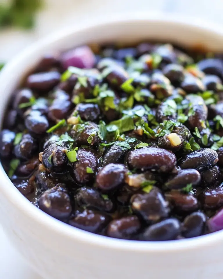 Homemade Chipotle Black Beans Recipe (Copycat) with photo