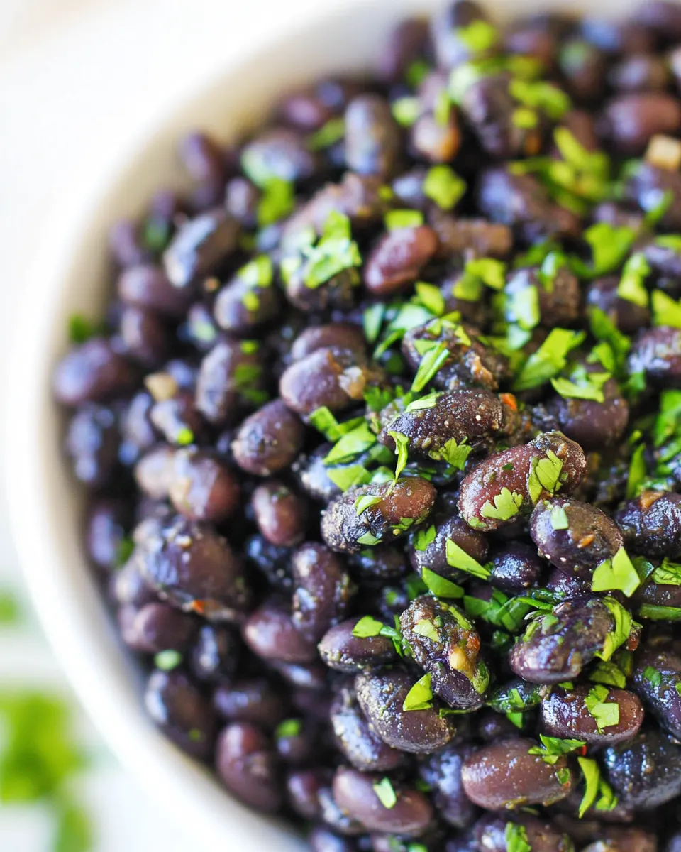 Classic Chipotle Black Beans Recipe (Copycat) with image