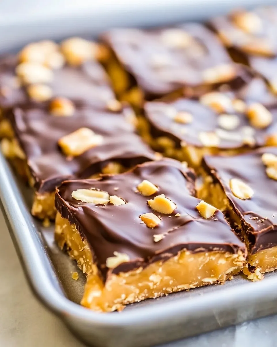 Classic Chocolate-Covered Microwave Peanut Brittle image