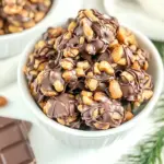 Easy Chocolate Butterscotch Peanut Clusters recipe photo