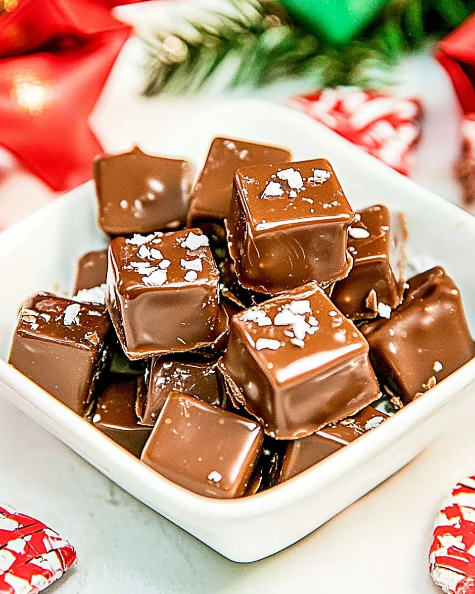 Easy Chocolate Caramels recipe photo