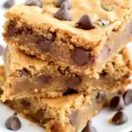 Homemade Chocolate Chip Blondies Recipe photo