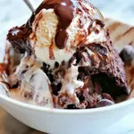 Homemade Chocolate Chip Brownie Sundae Recipe photo