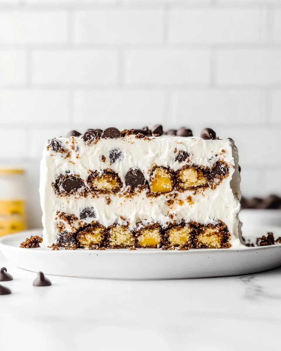 Classic Chocolate Chip Cookie Icebox Cake photo