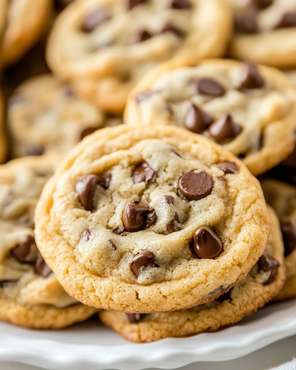 Delicious Chocolate Chip Cookies shot