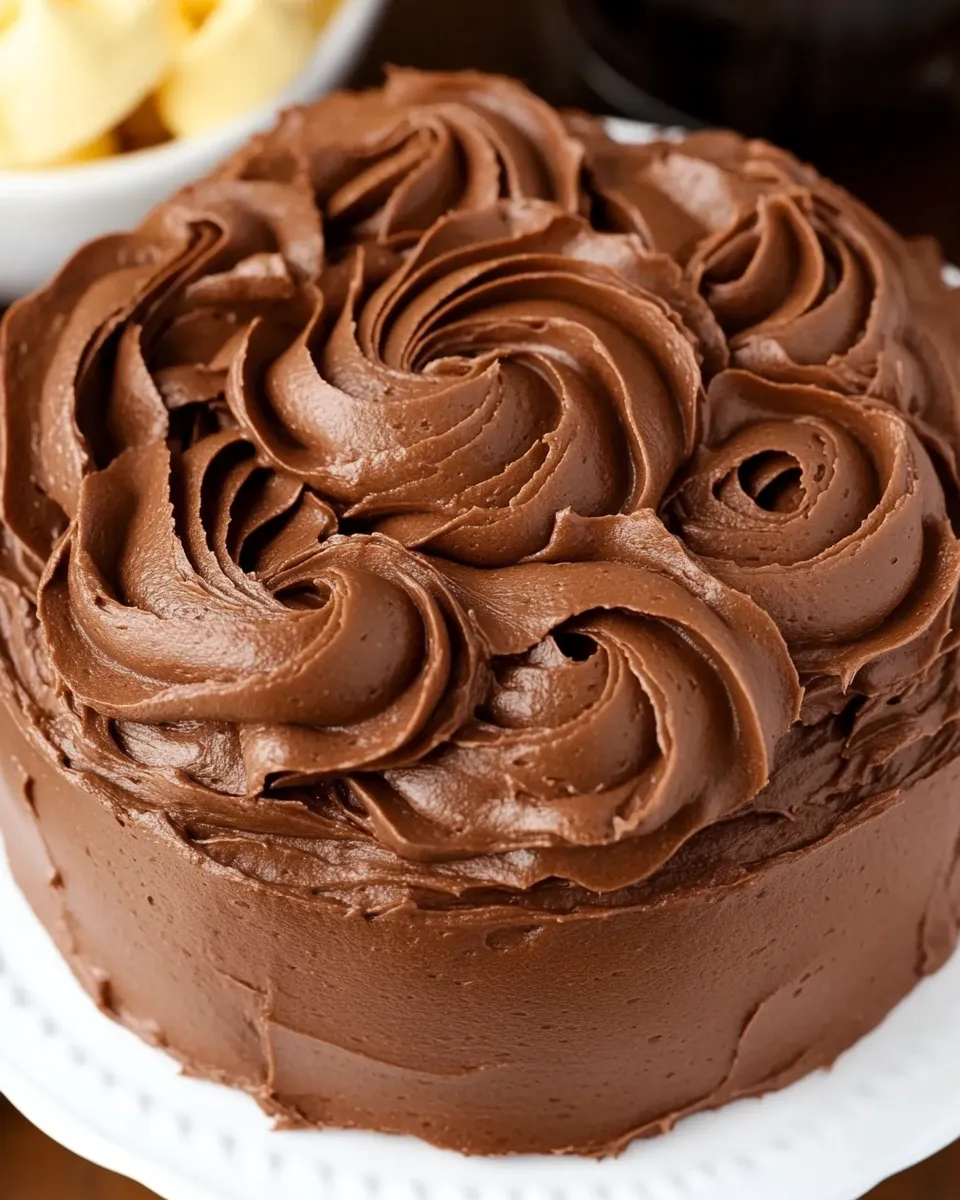 Homemade Chocolate Cream Cheese Frosting photo