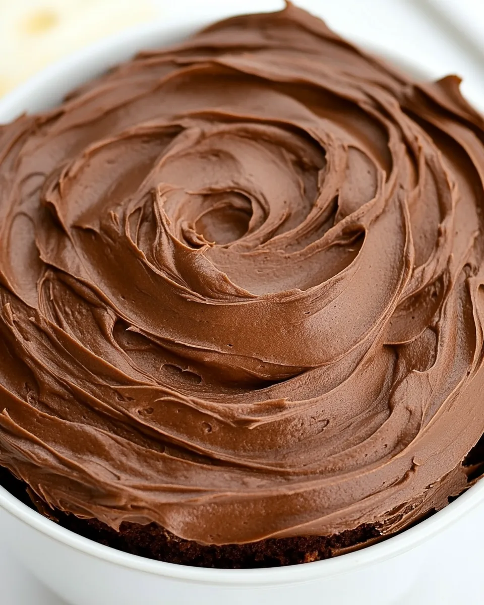 Easy Chocolate Cream Cheese Frosting recipe photo