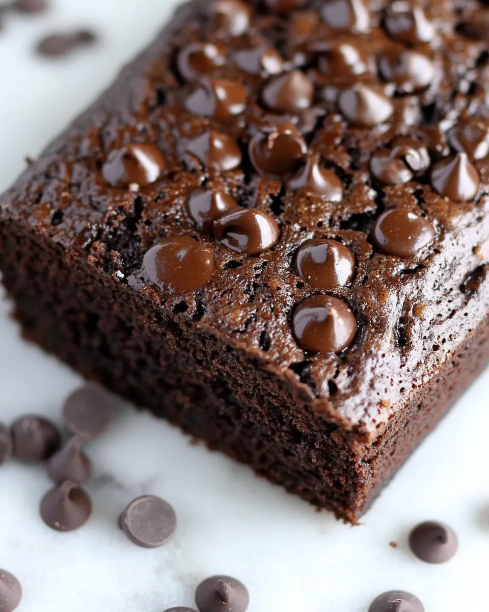 Delicious Chocolate Gluten Free and Vegan Banana Bread shot