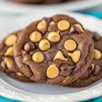 Homemade Chocolate Peanut Butter Chip Cookies photo