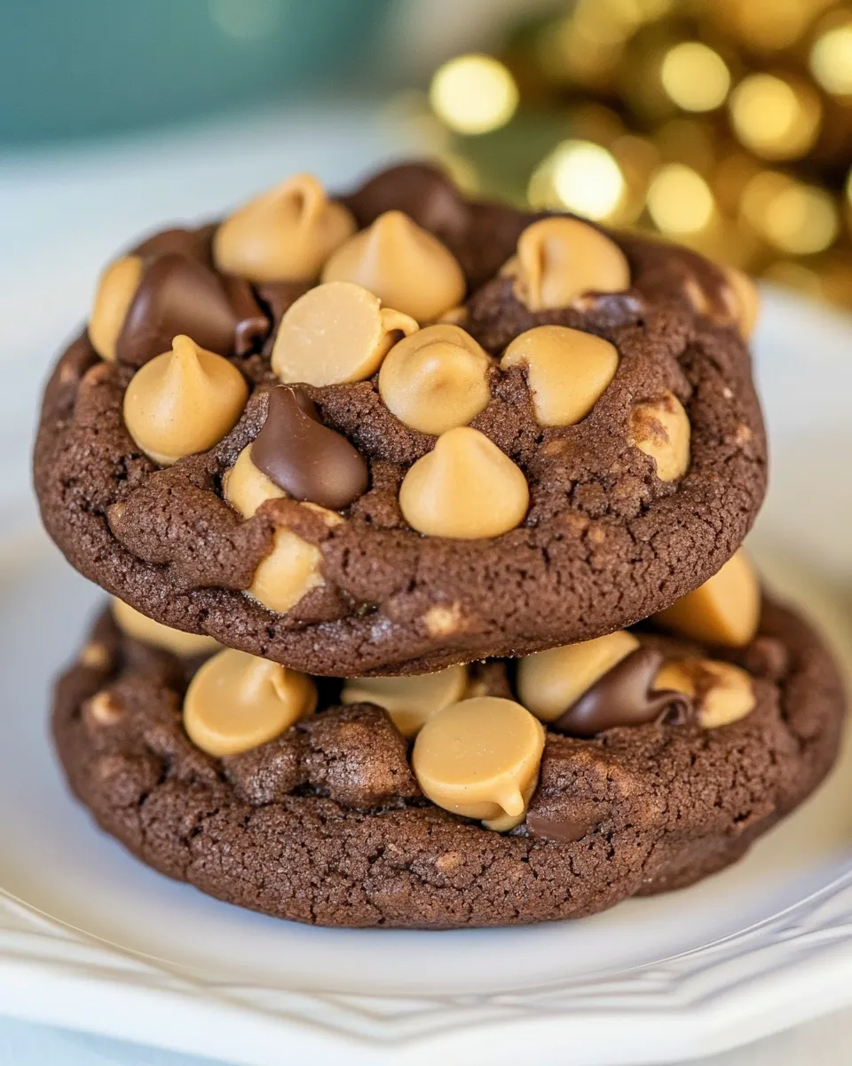 Delicious Chocolate Peanut Butter Chip Cookies recipe photo