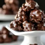 Homemade Chocolate Peanut Butter Clusters Recipe photo