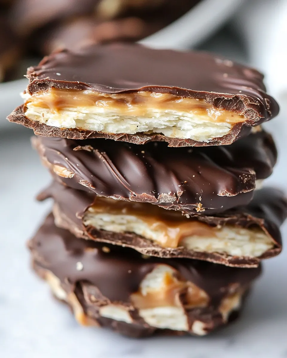 Classic Chocolate Peanut Butter Ritz Crackers dish photo
