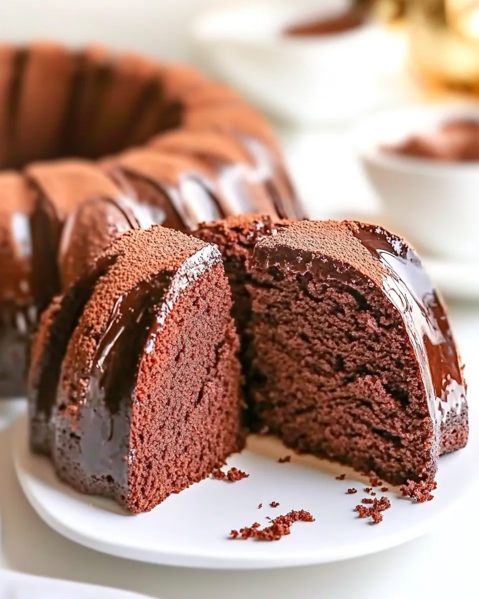 Delicious Chocolate Pound Cake Recipe recipe photo