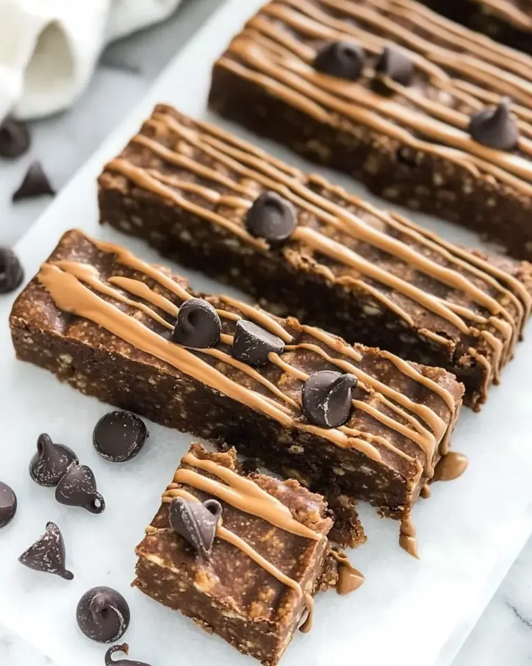 Homemade Chocolate Protein Bars photo