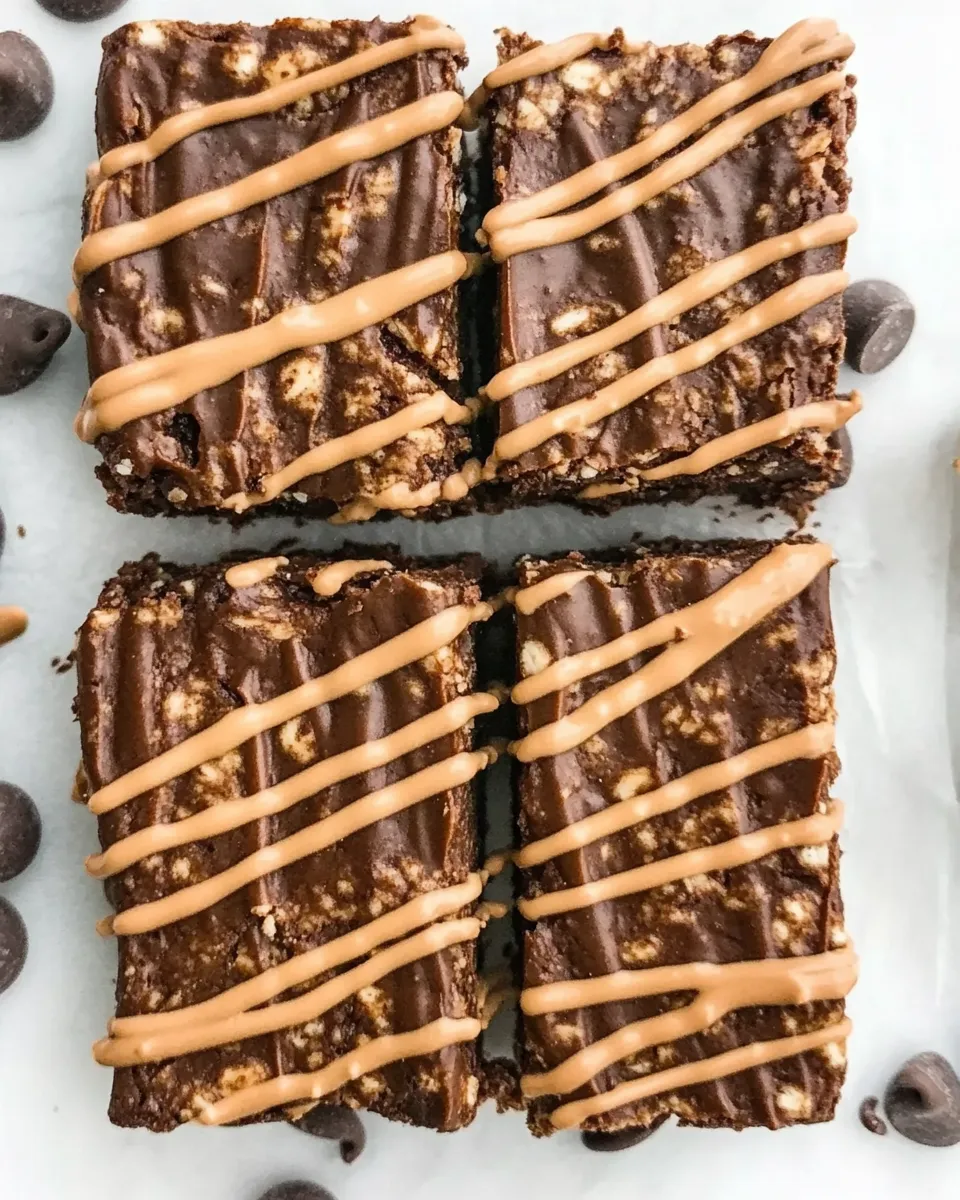 Healthy Chocolate Protein Bars shot