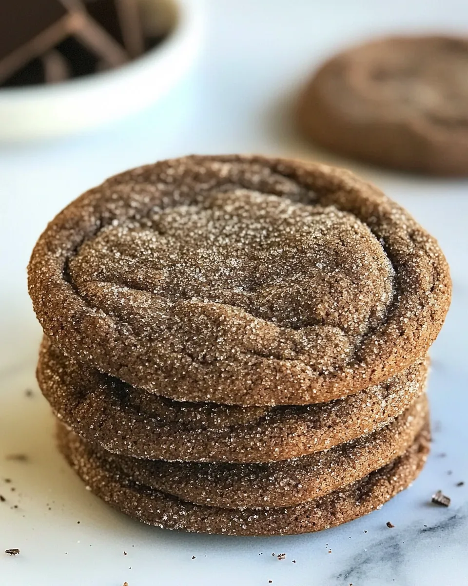 Homemade Chocolate Snickerdoodles photo