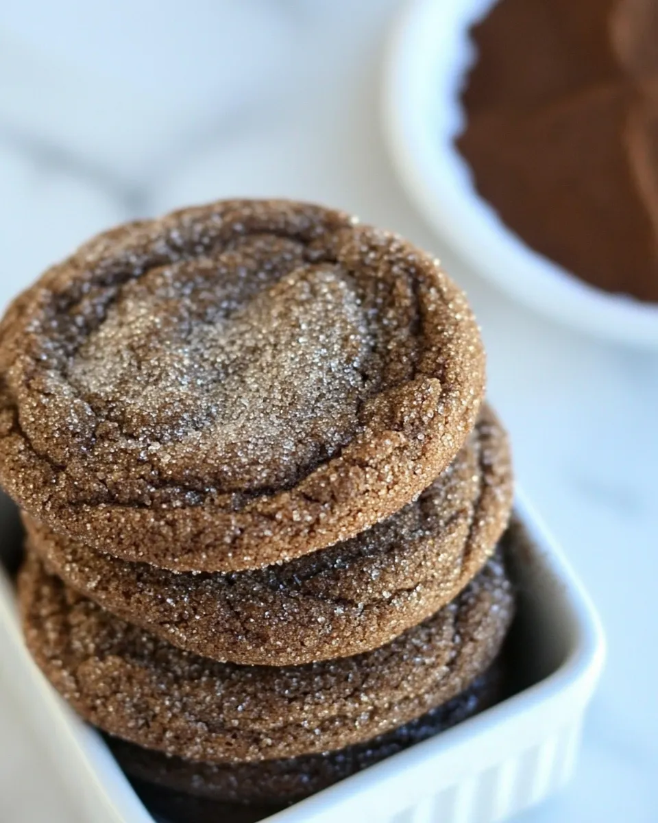 Delicious Chocolate Snickerdoodles recipe image