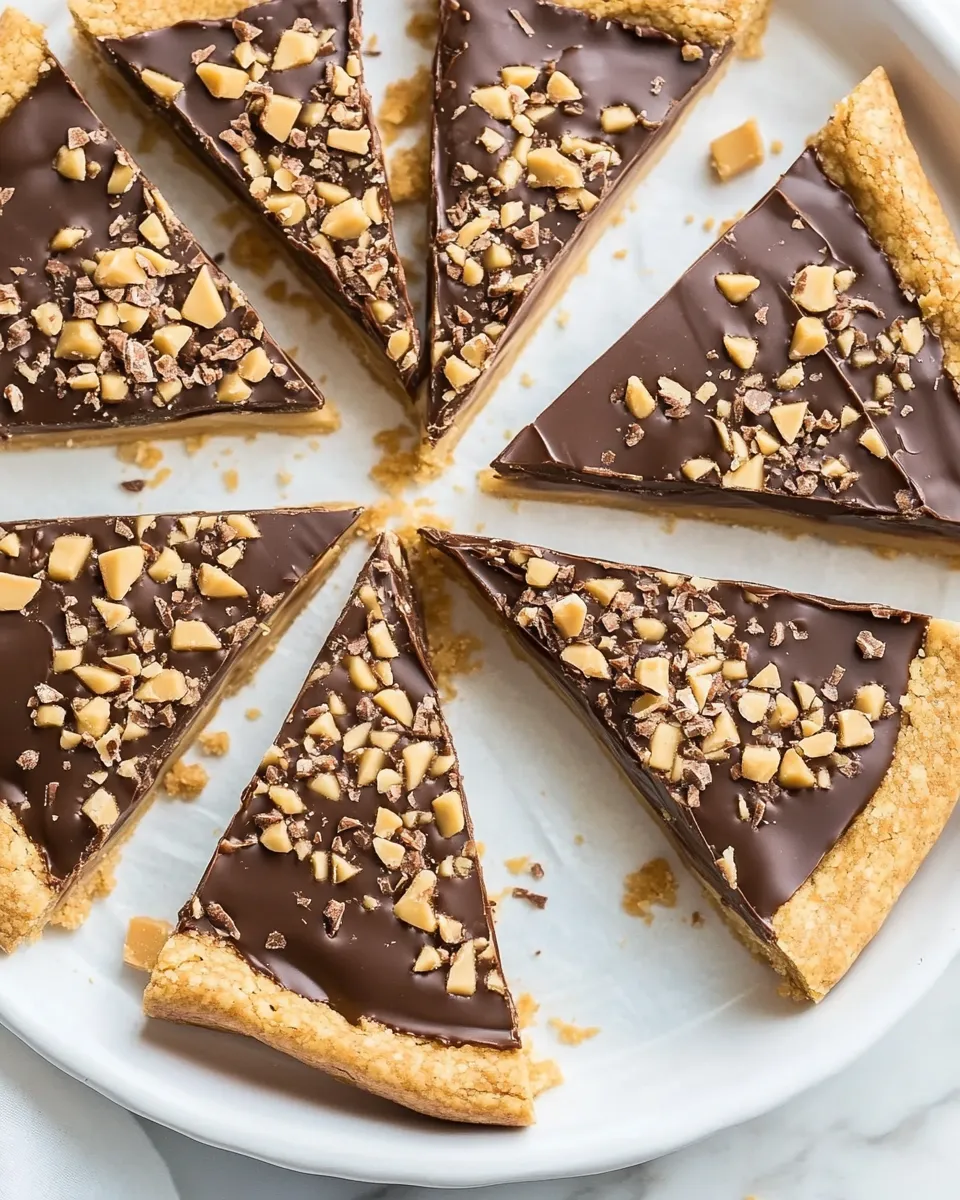 Delicious Chocolate Toffee Wedges image