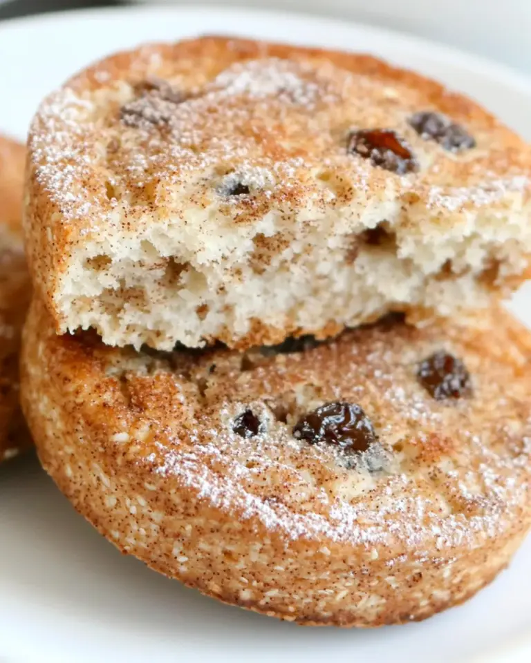 Homemade Cinnamon Raisin English Muffins photo