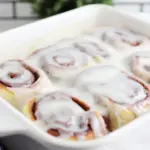 Homemade Cinnamon Roll Icing photo