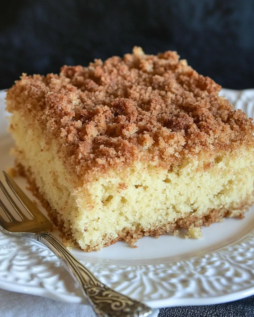 Delicious Classic Crumb Cake recipe photo