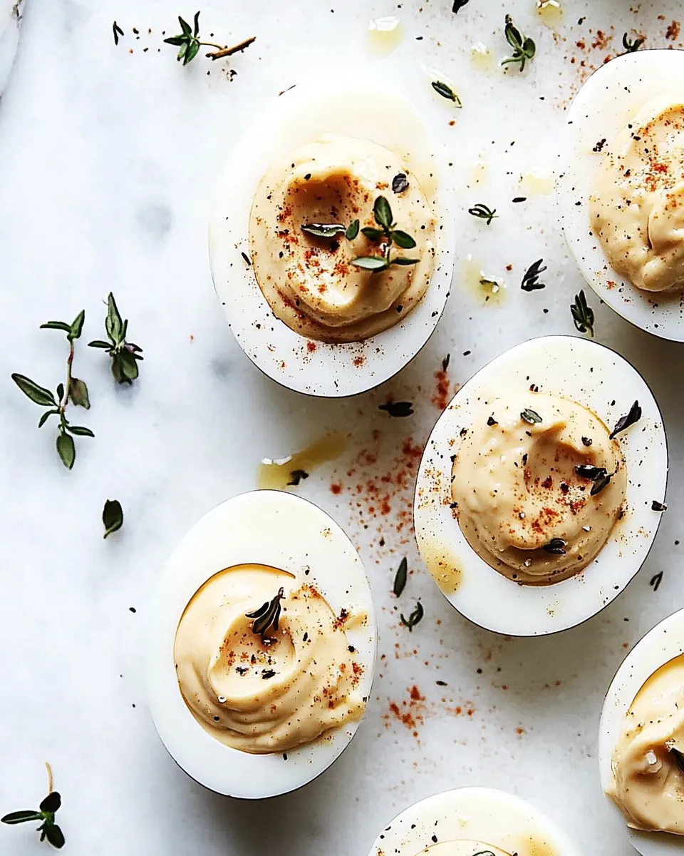 Easy Classic Deviled Eggs Recipe image