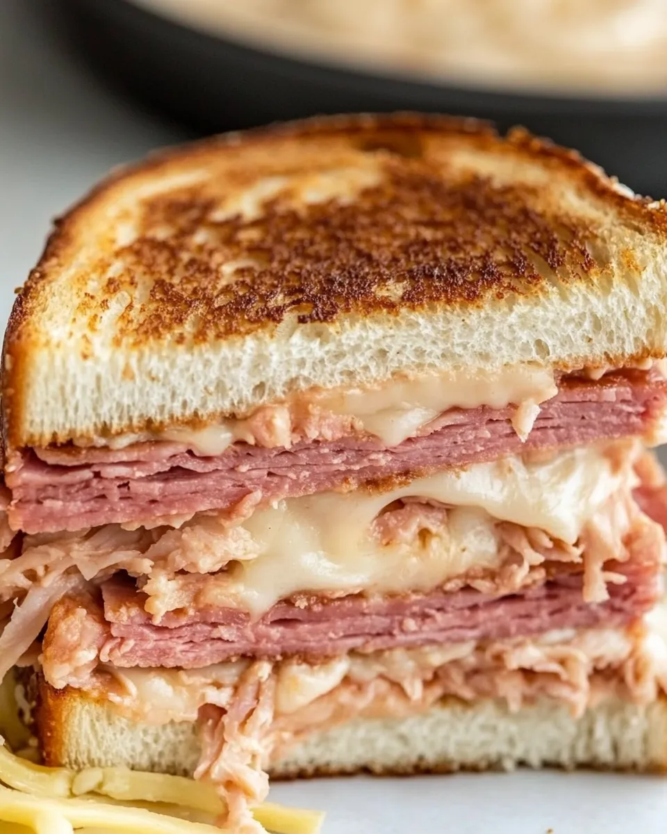 Homemade Classic Reuben Sandwich photo