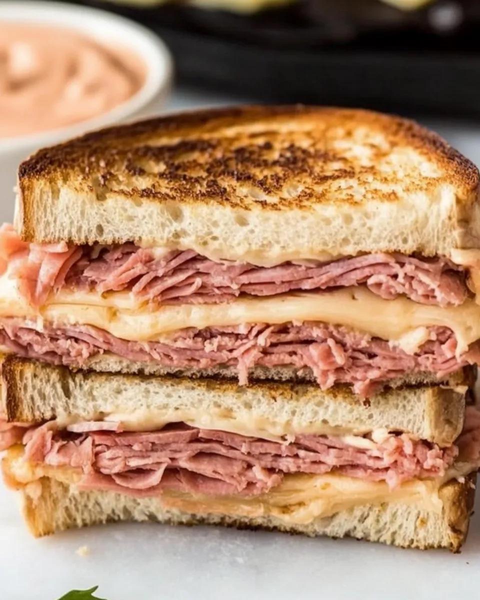 Quick Classic Reuben Sandwich food shot