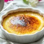 Homemade Classic Vanilla Bean Creme Brulee: Simple Homemade Dessert photo