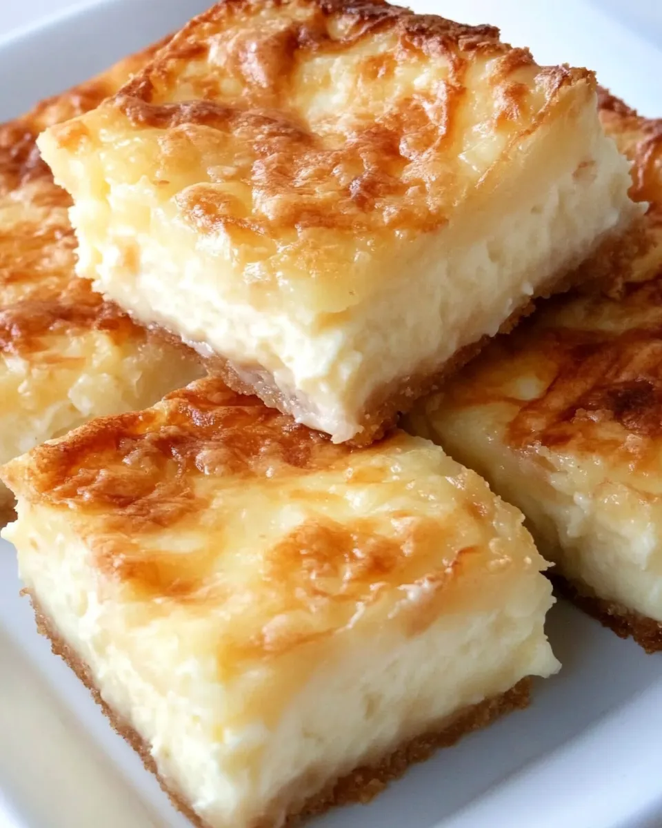 Classic Coconut Cheesecake Bars Recipe image