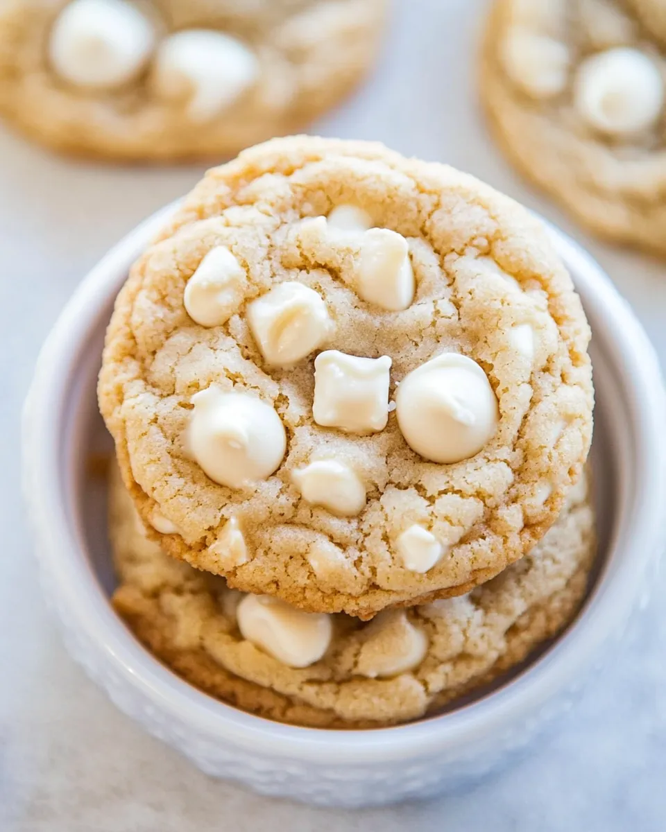 Classic Coconut Oil White Chocolate Cookies image