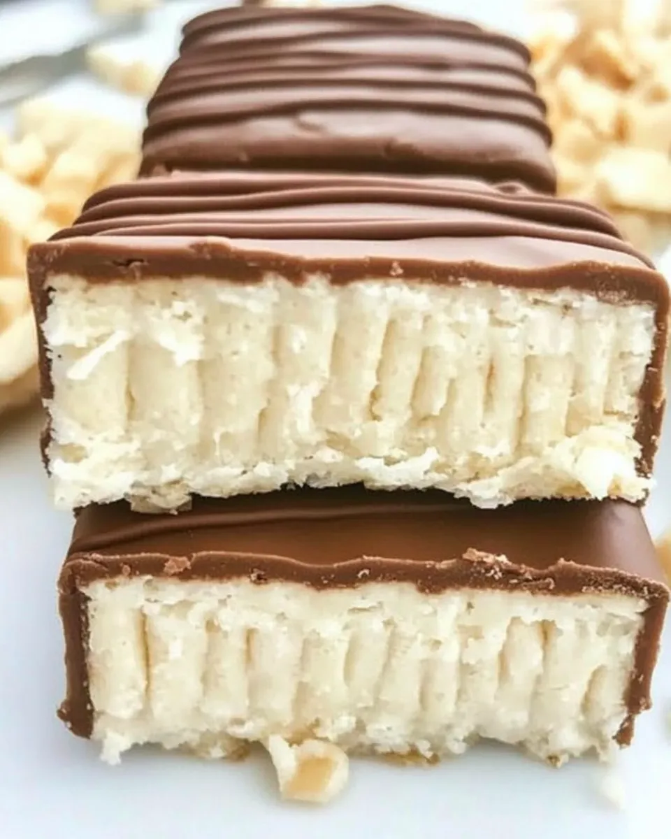 Delicious Coconut Protein Bars shot