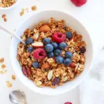 Homemade Coconut Walnut Sunflower Seed Paleo Granola (Vegan) photo