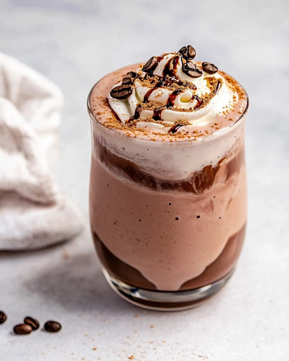 Delicious Coffee Smoothie shot