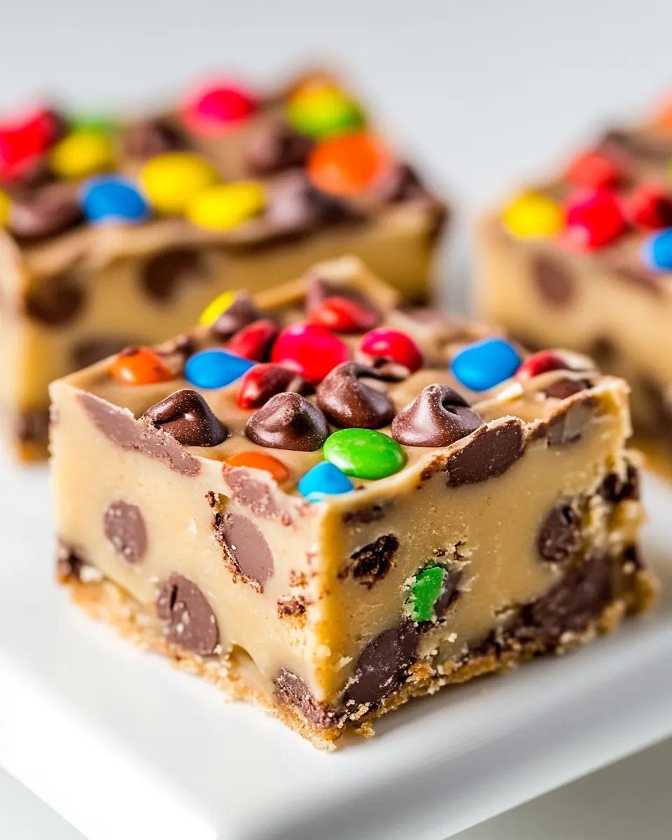 Homemade Cookie Dough Bars photo