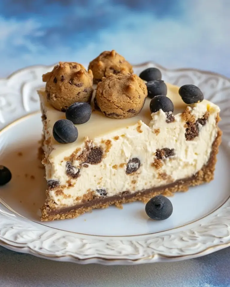 Homemade Cookie Dough Cheesecake photo