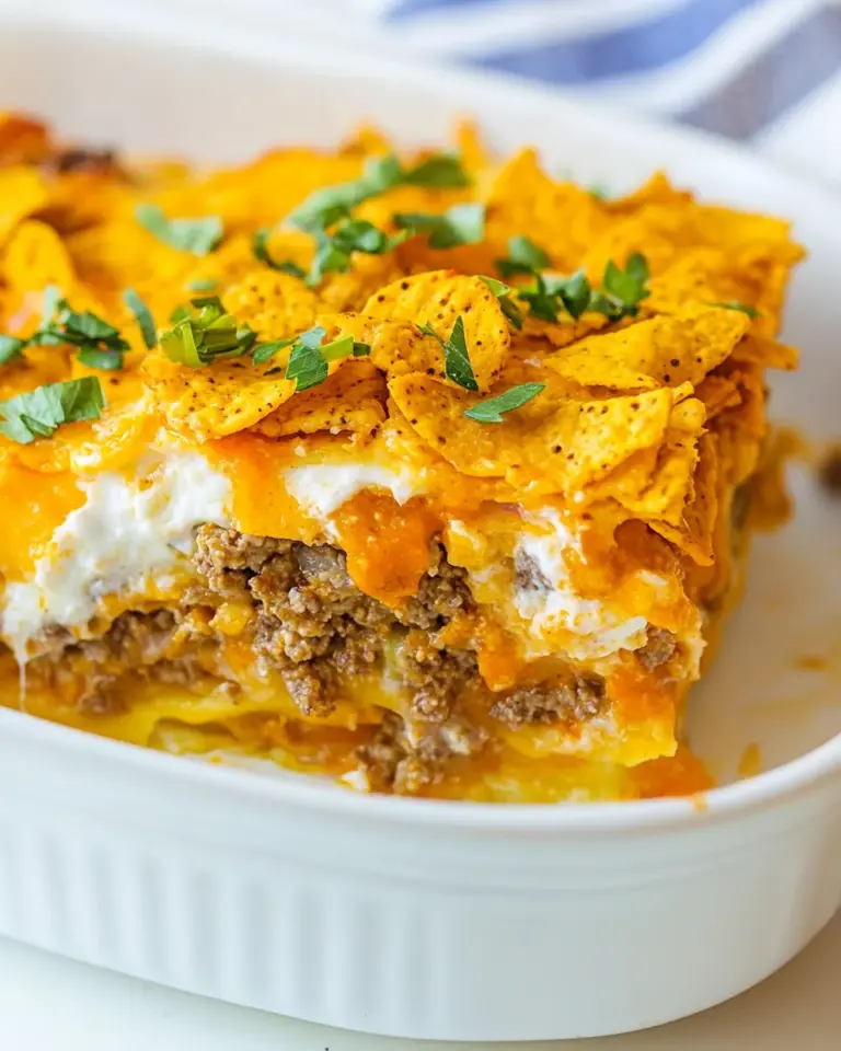 Homemade Cool Ranch Dorito Casserole photo
