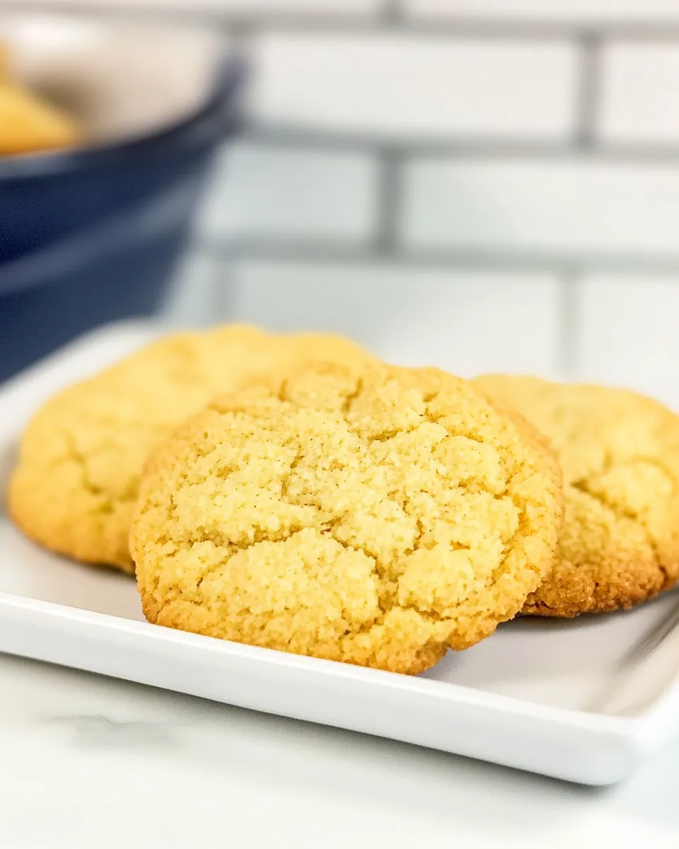 Delicious Cornmeal Cookies image