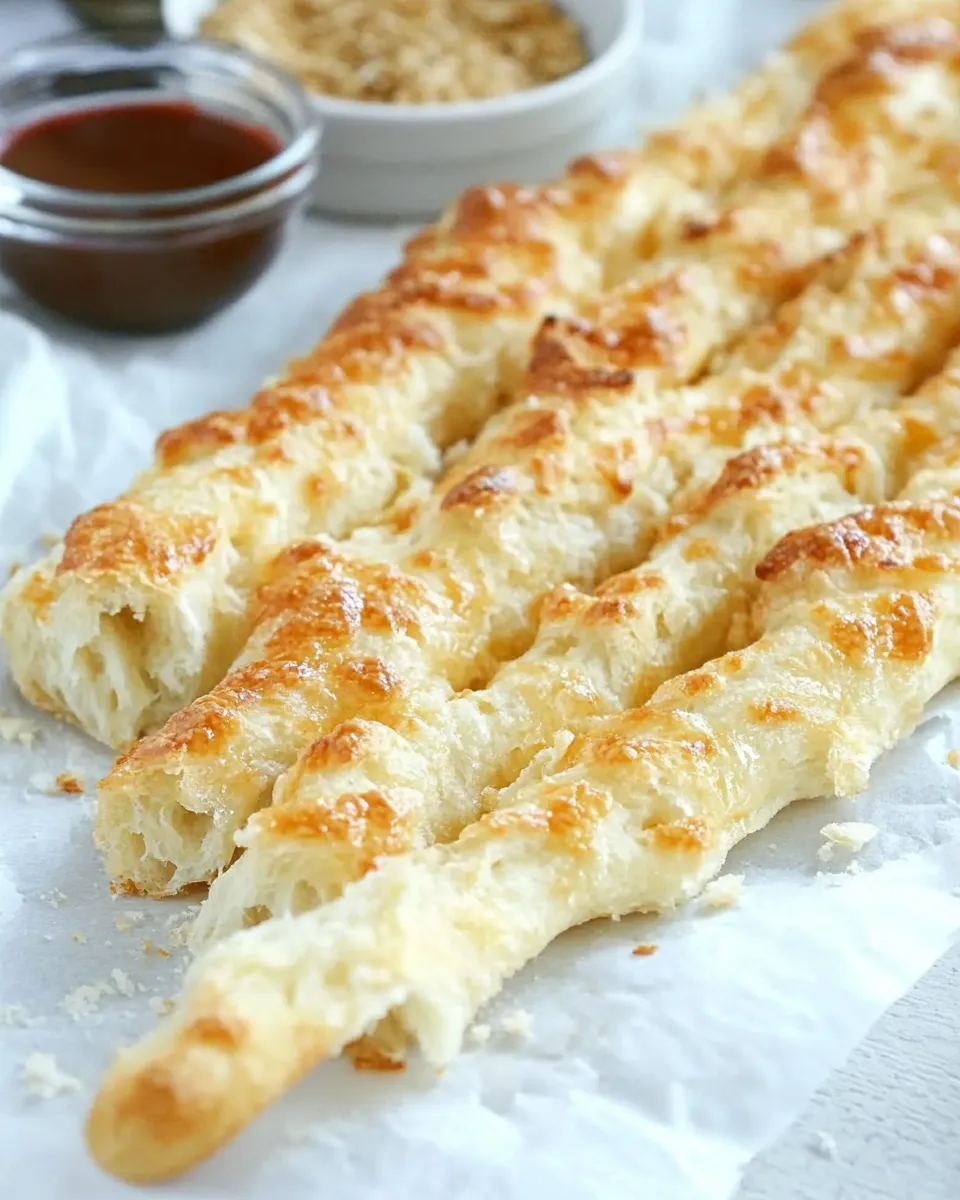 Delicious Craigos Breadsticks shot