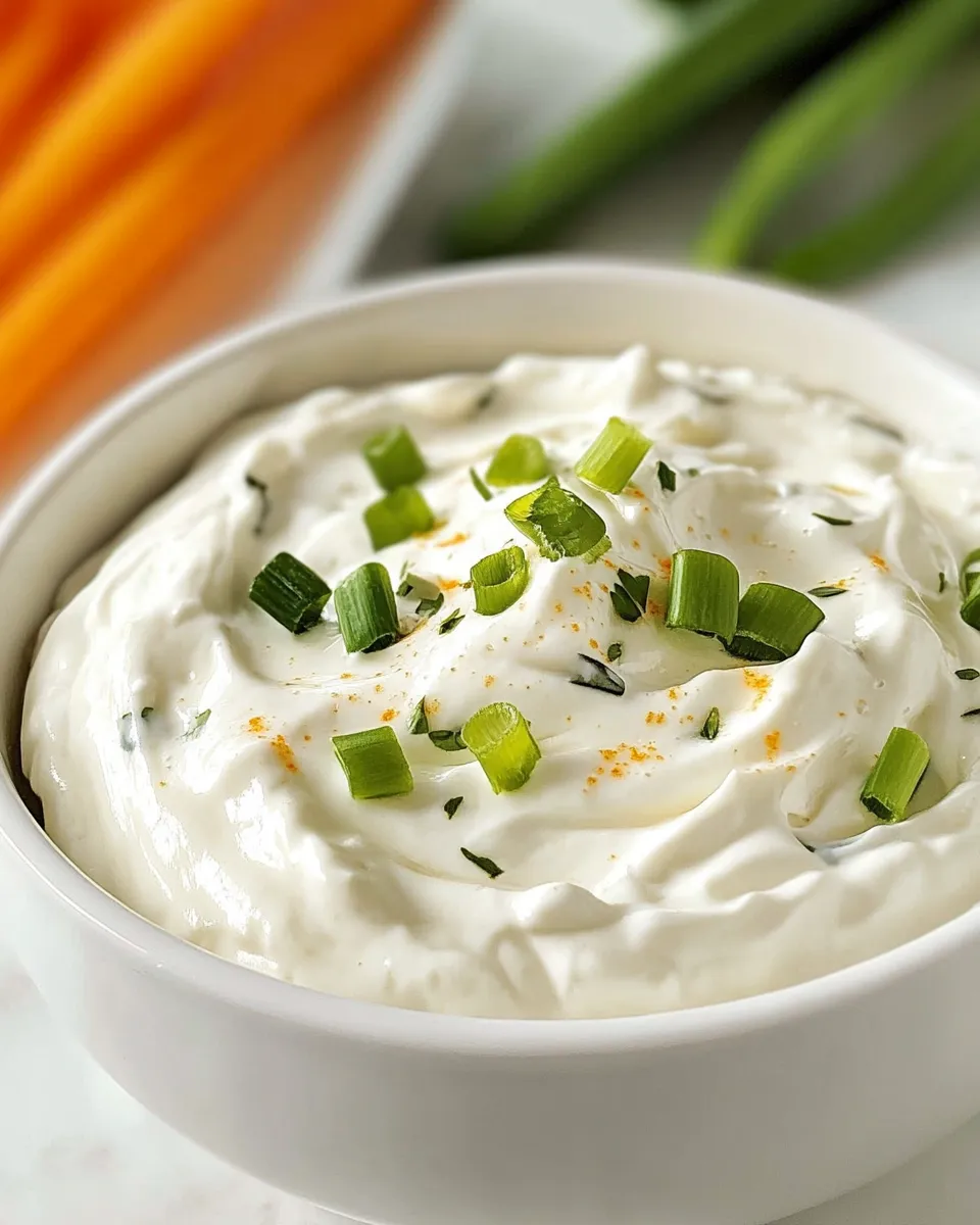 Delicious Cream Cheese Dip shot