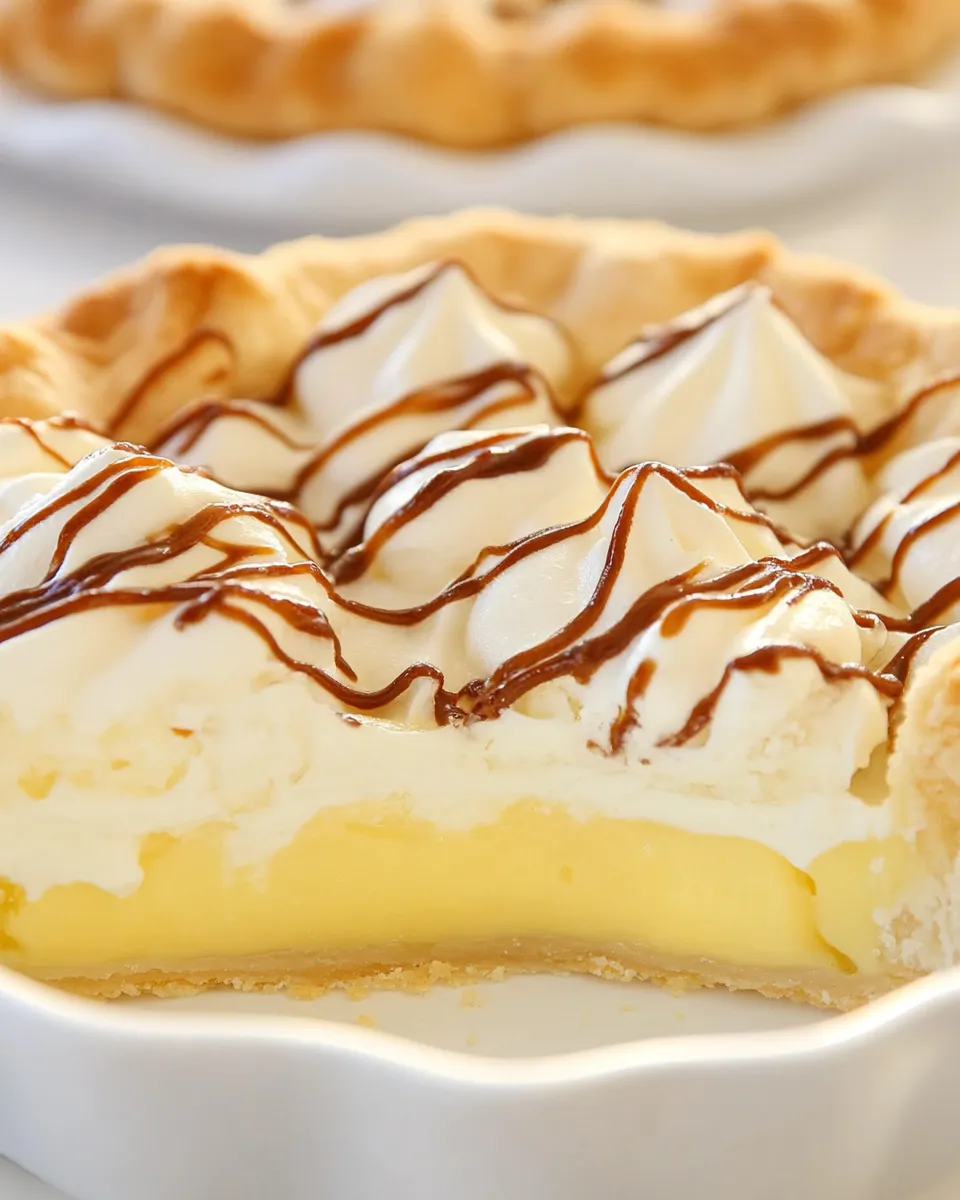 Easy Cream Puff Pie recipe photo
