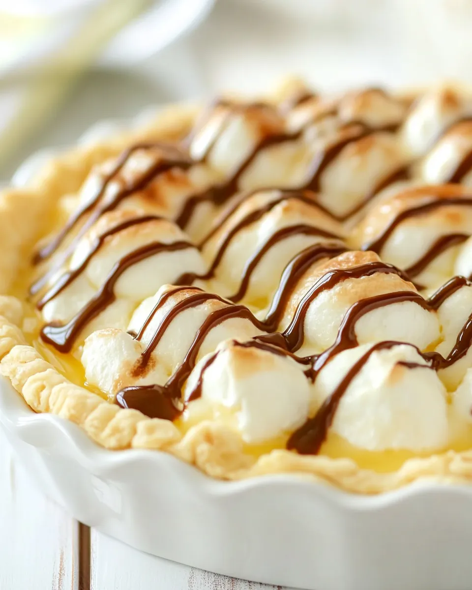 Delicious Cream Puff Pie shot