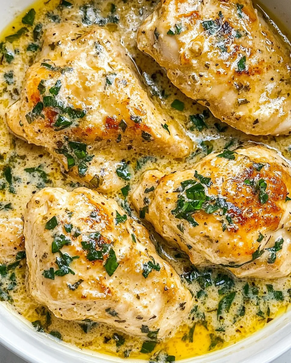 Easy Creamy Butter Lemon Chicken recipe photo