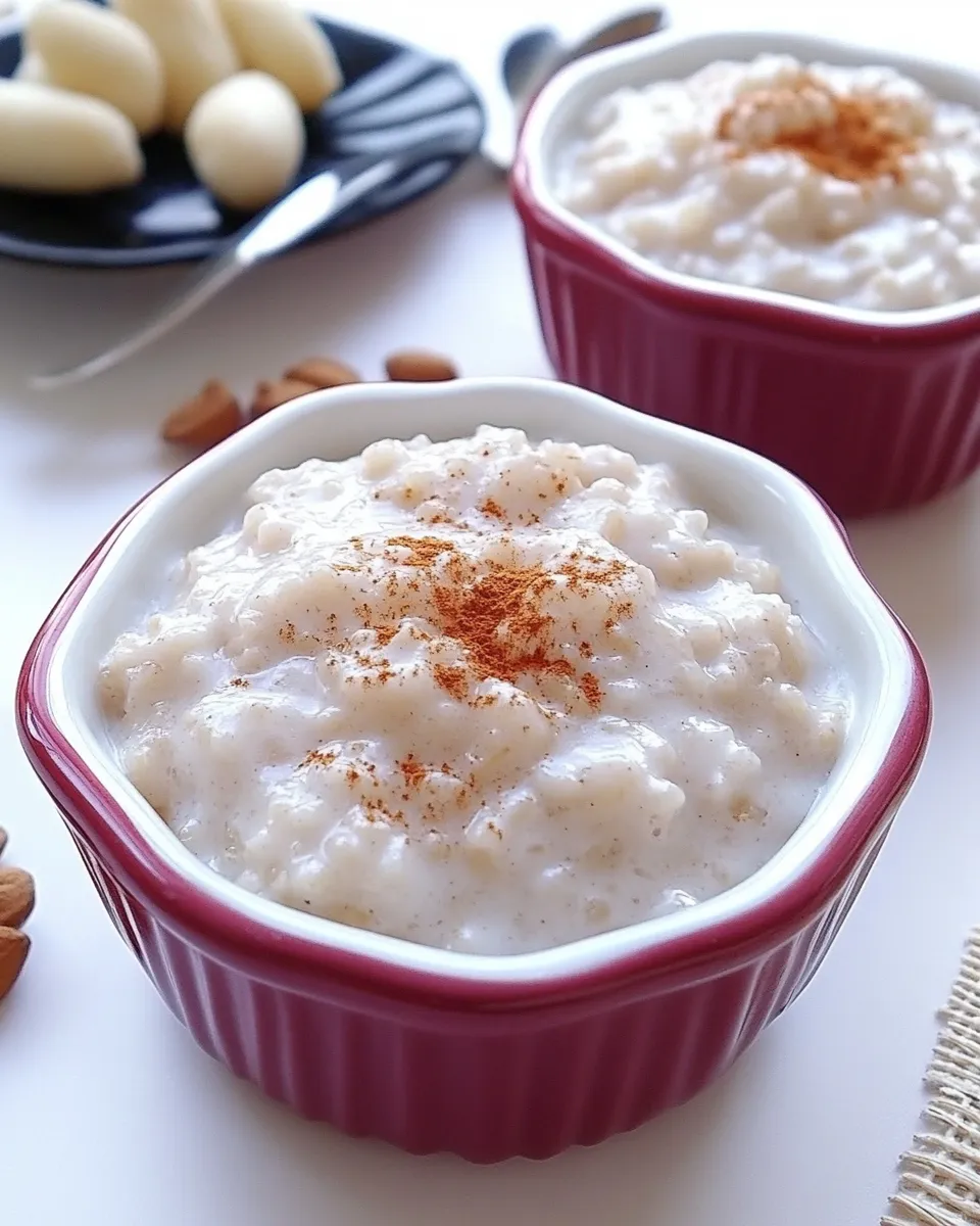 Healthy Creamy Rice Pudding with Yogurt dish photo