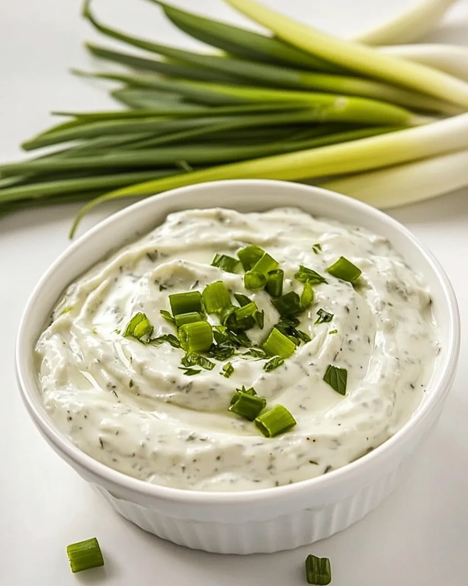 Classic Creamy Scallion and Yogurt Dip image