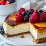 Homemade Creme Brulee Cheesecake photo