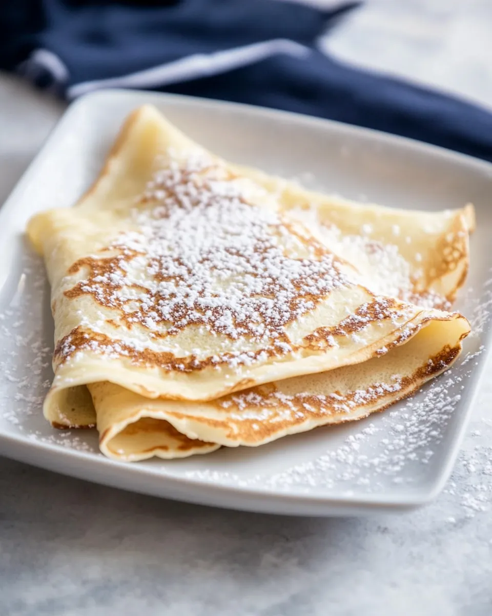 Classic Crepes Recipe image
